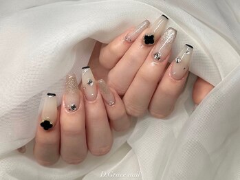 ディーグレース(D.Grace)の写真/【ジェルし放題☆120分コース￥9,000】お持ち込み画像も大歓迎♪高技術のネイリストが一本一本丁寧に