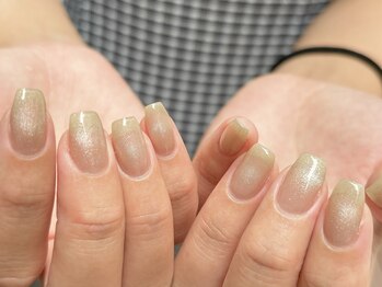 禅 表参道(Zen)/ゴールドマグネットネイル