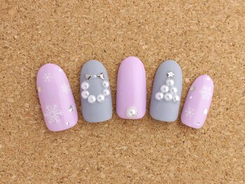 ネイルサロン ブランロール 白金店(Nail Salon Blanl'or)/パステル ウィンターネイル