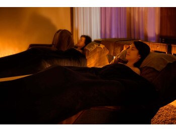 130°の癒し 山形本店/体圧分散にすぐれた130°の体勢