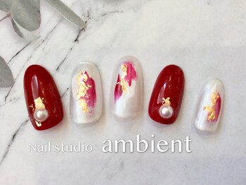 ネイルスタジオ アンビエント 表町店(Nail Studio ambient)/ぬりかけネイル