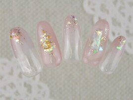 #オフィスネイル #シェル