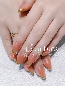レディラック バイ キャンアイドレッシー(Lady Luck by Can I Dressy)/大人のガラスフレンチ☆