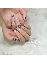 スカルプ×ツイード
