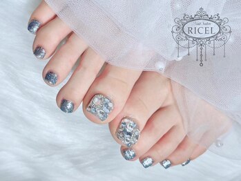 リシェル 原宿店(Ricel)/フット埋め尽くしデザイン♪