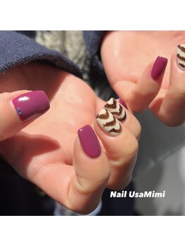 ネイル ウサミミ(Nail UsaMimi)/90分アート