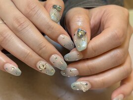 ラメグラデーション