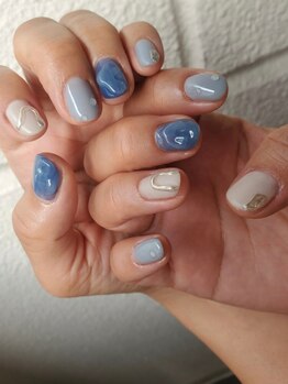 ロマンティコネイルズ リタ(Romantico Nails Rta)の写真/《奥渋/パラジェル/ニュアンスネイル》ファッション・ライフスタイルに馴染むニュアンスネイルをご提供◎