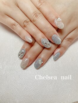 チェルシーネイル(Chelsea nail)/フラッシュジェルキラキラ