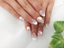 ネイルズ スペース グリッター(NAIL'S SPACE glitter)/ブライダルネイル♡