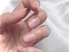 【薄い、折れやすいお爪の方☆】ハンドケアコース＋爪補強ベース