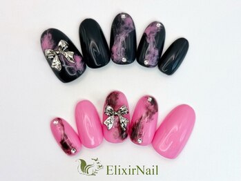 エリクサーネイル 神田(Elixir Nail)/シンプル / クーポン使用