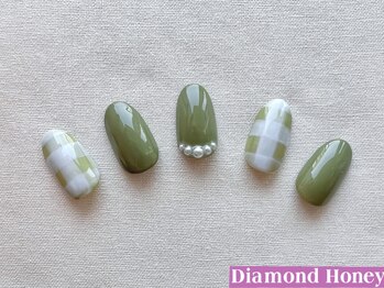 ダイアモンド ハニー(Diamond Honey)/グリーン×チェック