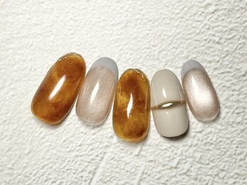 グレースネイル(GRACE nail)/べっ甲デザイン