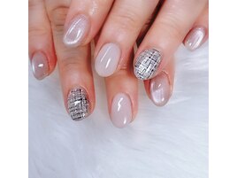 ツイードネイル