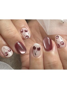 ショートネイルデザインが豊富