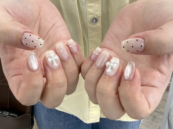 シーズネイル 渋谷店(She's nail)の写真/《新規付け替えオフ無料★》リピーター多数★21時迄営業◎定額Art￥4500～☆【写真:初回オフ込￥7980】