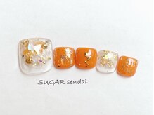 シュガーセンダイ(SUGAR sendai)/シェル×オレンジ☆定額11900円