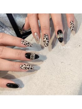 スワッグ(swag)/レオパードネイル