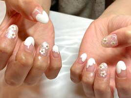 ☆ホログラムフラワーネイル☆