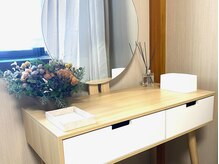 フィオーレ(Fiore)の雰囲気（施術後にメイク直しをしていただけます。）