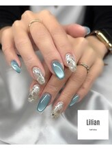 ネイルサロン リリアン(Lilian)/水色マグネット