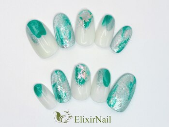 エリクサーネイル 神田(Elixir Nail)/シンプル / クーポン使用