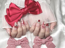 チェックネイル