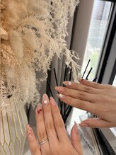 クリア(Clear)/赤ハート×バラ