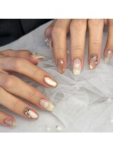 アイリッシュネイル 久屋大通店(Irish Nail)/スノードーム風ネイル