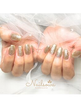 ソワ(sowa)/存在感たっぷりの華やかネイル