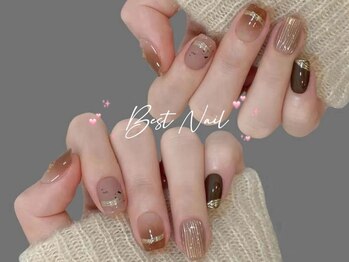 Best Nail 銀座店【ワンホンネイル・スカルプ・パラジェル・上品ジェルネイル】/ニュアンスネイル