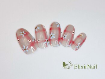 エリクサーネイル 池袋(Elixir Nail)/定額cやり放題/クーポン使用