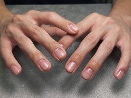クリアジェルネイル ¥4.400