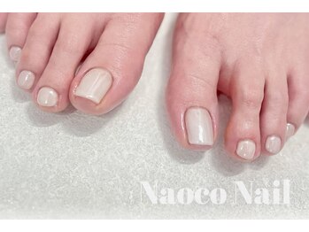 ナオコネイル(Naoco Nail)/夏*大人上品*うる艶ホワイト