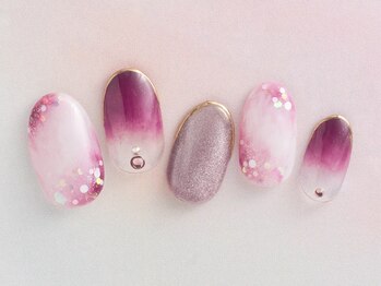 リーブルーム/パープルネイル