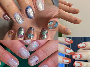 ヌー 一宮(nuu)の写真/《特別な日のネイルお任せください♪》圧倒的高技術で大事なイベント前に◎トレンドデザインのサンプル★