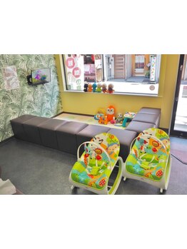 お子様同伴OKのサロン