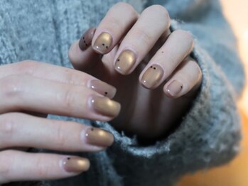 private nail salon Na.の写真/★定額でも自分らしさを★50種以上のサンプルから選べる大人ニュアンス♪季節限定&トレンドデザイン充実