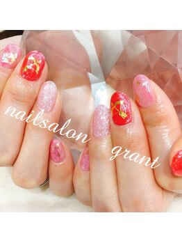 グラント(NAIL SALON&SCHOOL grant)/定額ジェル5900円