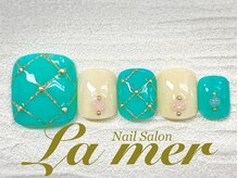 ラメール(La mer)/★フット定額ネイル★ ￥7700