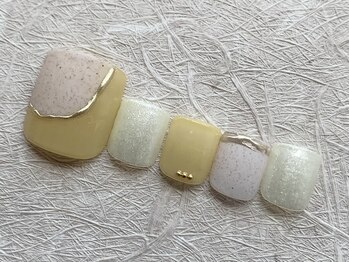 アバーブザビューティーアイランド 吉祥寺店(Above the beauty island)/デザインフットネイル ¥13,640