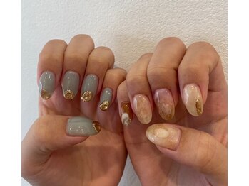 エミュヌイ(e'mu NUI.)/フリーデザインコース ¥8.000