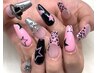 【xoxo】アート一杯♪スカルプやり放題15500yen★渋谷  gel designs a lot