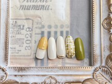 ネイルサロン&スクール ジーナ(GINA)/ツイードネイル