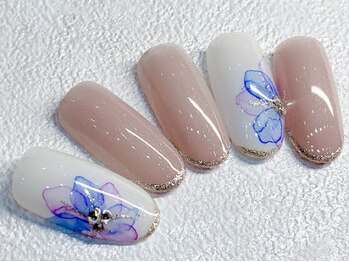 チェリーズネイル(Cherrys Nail)/フラワー レイニーネイル