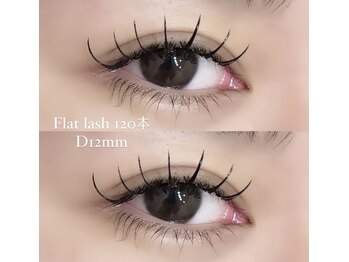 フーフロー(Fooflow)/Flat lash 120本