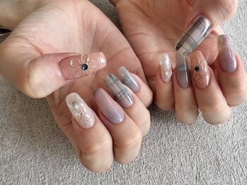 ラグゼエヌユー(luxxe_nu.)の写真/トレンドアートから定番、韓国ワンホンデザインまで何でもOK！持ち込みデザインも再現します♪