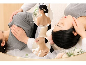 整体 寿 横浜院(KOTOBUKI)の写真/【花嫁美容に】小顔×デコルテ×姿勢を整えドレス映えする美しい姿へ　横浜/整体/肩こり/姿勢改善

