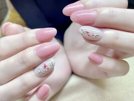 ワンポイントフラワー☆